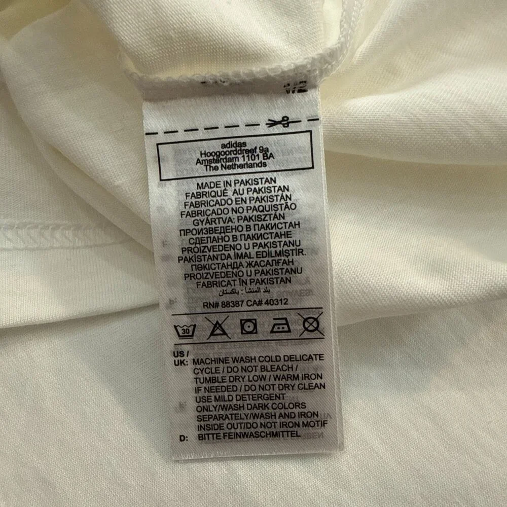 Adidas Essentials Tank Top Men's Sleeveless Shirt White workout training - Picture 10 of 10
